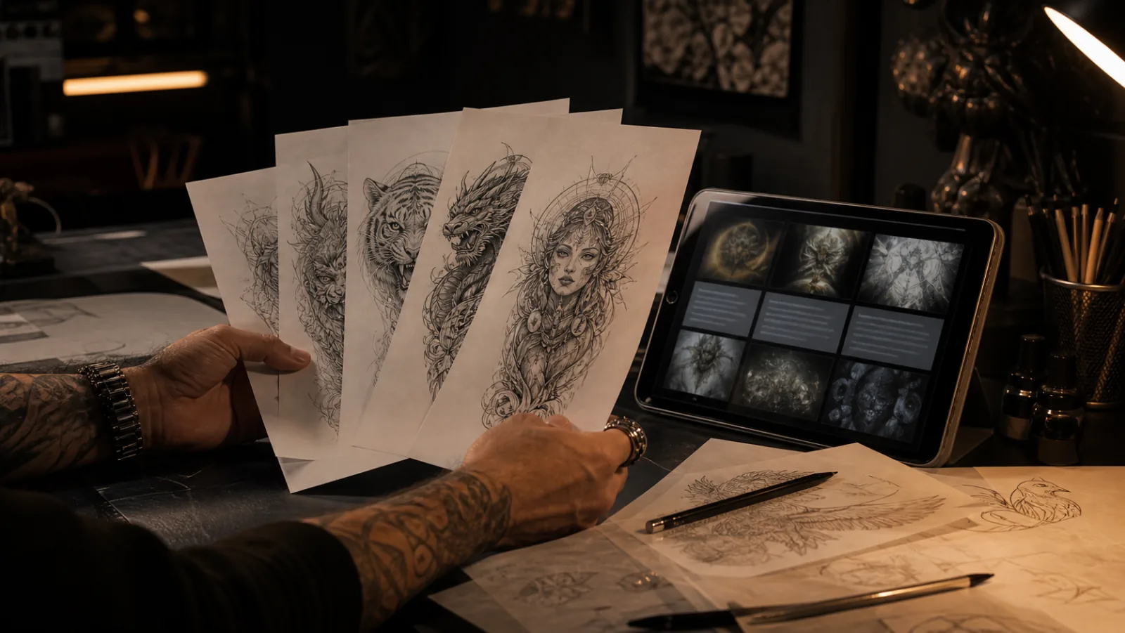 KI Tattoo Prompts: So erklaerst du deinem Artist die Idee klar
